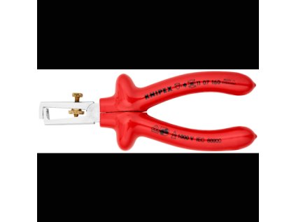 Odizolovací kleště, máčené, VDE 1000V, nastavitelné do 10 mm2 - KNIPEX 11 07 160