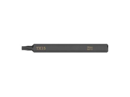 Bit TORX, TX 15, délka 70 mm, 1/4" - WERA
