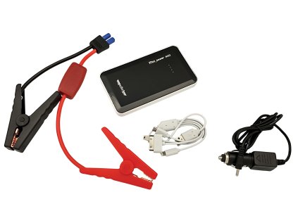 Startovací powerbanka, startovací proud 200 A, baterie 7500 mAh - ADLER MINI POWER-400