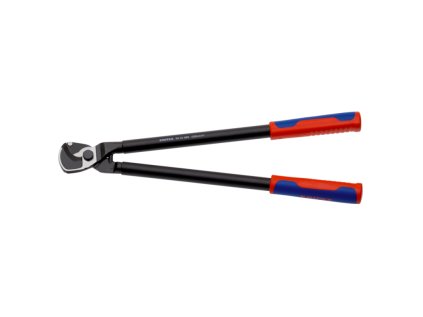 Nožnice na medené a hliníkové káble, pákové, max. priemer 27 mm - KNIPEX 95 12 500