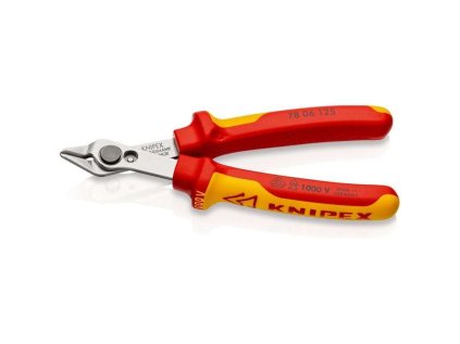 Knipex 78 06 125 Izolované elektronické kliešte 125 mm Super Knips® VDE