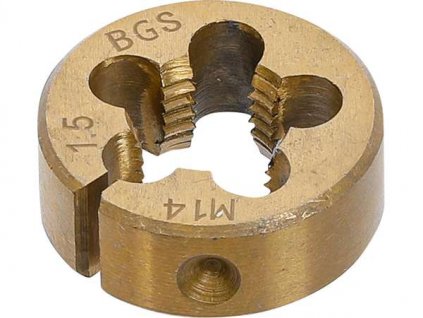 BGS Technic BGS 71039-3 Závitníkový kruh M14 x 1,5 mm TiN