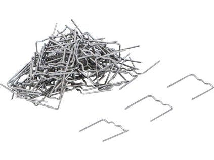 BGS Technic BGS 73351 Svorky pro opravu 0,8 mm BGS1073351, ploché (Sada 100 dílů)