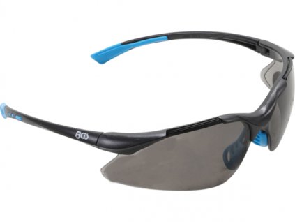BGS Technic BGS 3628 Ochranné okuliare, sivé - športový dizajn. CE EN 166 F