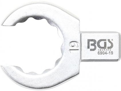 BGS Technic BGS 6904-19 Kľúč s otvoreným okom 18 mm, nástrčný s 9 x 12 mm skľučovadlom