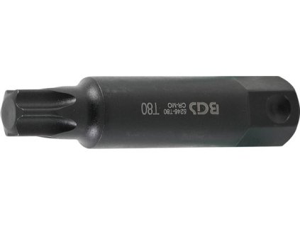 BGS Technic BGS 5246-T80 Šesťhranný bit 22 mm (pre Torx) T80 x 100 mm, dierovač