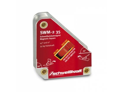 Vypínateľný zvárací uhlový magnet SWM-2 35