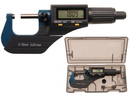 BGS Technic BGS 8427 Digitálny mikrometer 0 ÷ 25 mm
