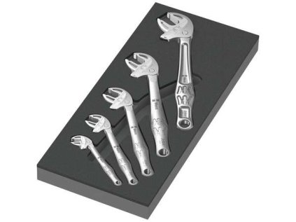 Wera 150122 Samonastaviteľné kľúče Joker 6004 7 ÷ 24 mm typ 9732 v penovej vložke, sada 1 (S