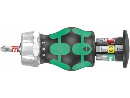 Wera 008883 Skrutkovač s račňou Kraftform Stubby Magazin RA 1
