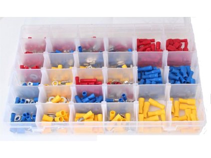 Elektrické konektory krimpovací, sada 480 ks