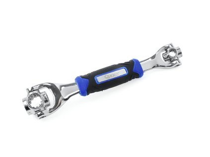 Klíč multifunkční nástrčný, otočná hlava - GEKO