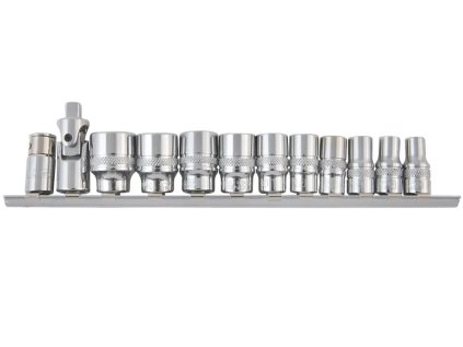 Sada 1/4" hlavic na liště - 4CZech ONE 5,5-6-7-8-9-10-11-12-13-14mm + kardan a adaptér