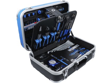 Sada nářadí: gola sada 3/8", kleště, klíče, šroubováky, 106 dílů - BGS 15505