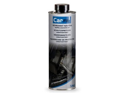 Ochranný nástřik podvozku, nepřelakovatelný, 1 l kartuše pro UBS pistoli - CARFIT a
