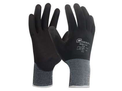 Pracovní rukavice MICRO FLEX TOUCH, velikost 7