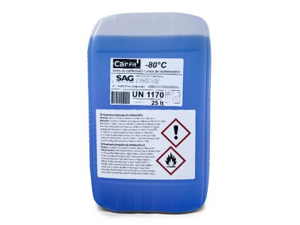 Nemrznúca zmes do ostrekovačov, zimná, -80 °C, 5 l - CARFIT