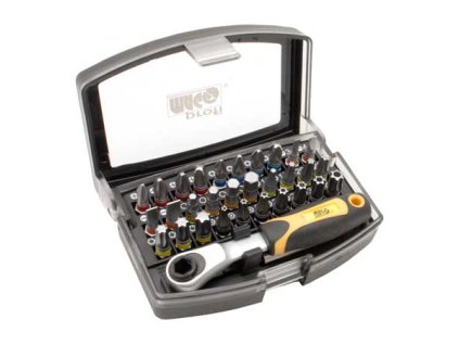 Sada bitů s ráčnou, 32 ks - MAGG