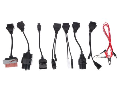 Kompletní sada OBD-II redukcí pro osobní auta MECHANIC CABLE SET 1, 8 ks - SIXTOL