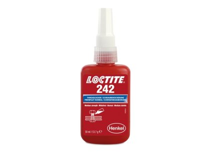 Lepidlo do závitů, středněpevnostní, 50 ml - Loctite 242