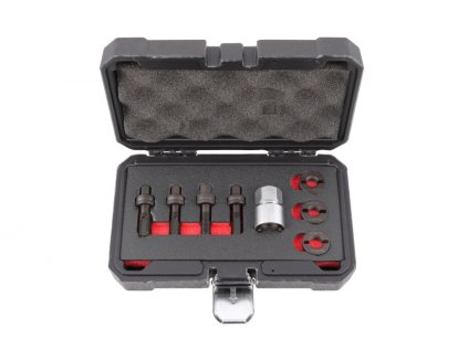 Sada pro opravu závitů šroub kol a matic, M12 a M14, 8 ks - QUATROS QS14940