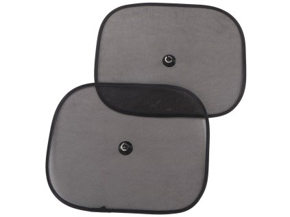 Sluneční clona s přísavkou na boční okno CAR SUNSHADE 7, 44x36 cm, 2 ks - SIXTOL SX1073