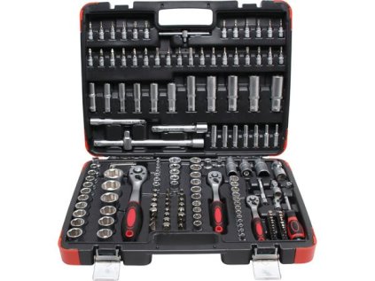 Sada nástrčných hlavíc 1/4", 3/8", 1/2", Super Lock 4-32 mm, 172 ks - Kraftmann - BGS 2283