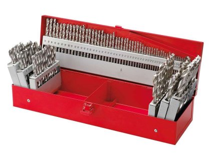 Súprava vrtákov 1-13 mm, 118 ks, HSS oceľ - BER411020