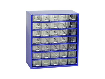 Box na nářadí MEDIUM – 35xA, modrá barva - Mars 6730M