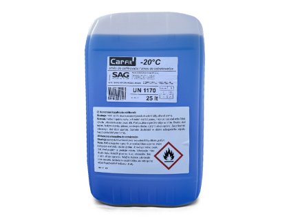 Kapalina do ostřikovačů, zimní -20 °C, melounová vůně, 25 l - CARFIT