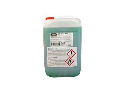 Kapalina do ostřikovačů, letní -5 °C s funkcí tekutých stěračů, 25 l - CARFIT