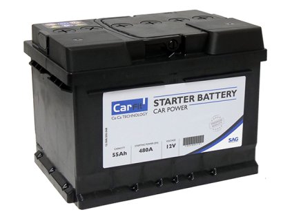 Autobaterie CARFIT 55 Ah, 470 A, 12 V, L2B, 242x175x175 mm