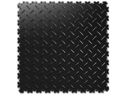 Dlaždice Fortelock Industry ULTRA, černá, vzor diamant