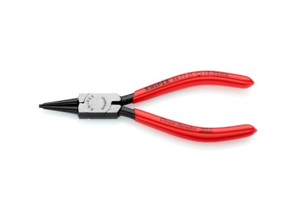 Kleště na vnitřní pojistné kroužky (segerovky), rovné, hrot 1,3 mm - Knipex 44 11 J1