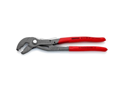 Kleště na hadicové spony do průměru 70 mm, s aretací, délka 250 mm - Knipex 85 51 250 AF
