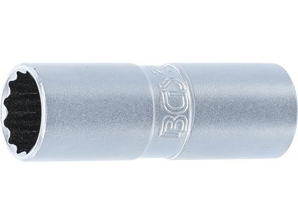 Hlavica na zapaľovacie sviečky 1/2" 16 mm, 12hranná, s vnútornou gumou - BGS 2385