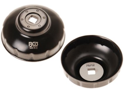 Klíč na olejové filtry, 76 mm, 12hranný, plechový - BGS 1039-76-12