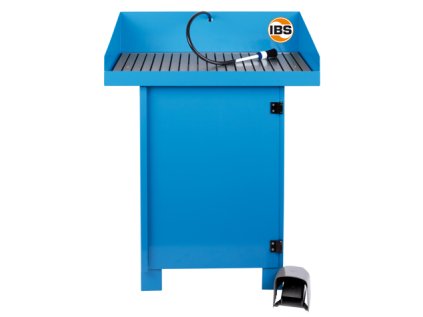 Mycí stůl typ G-50-I 50 litrů, nosnost 150 kg, elektrické čerpadlo, štětec - IBS Scherer 1