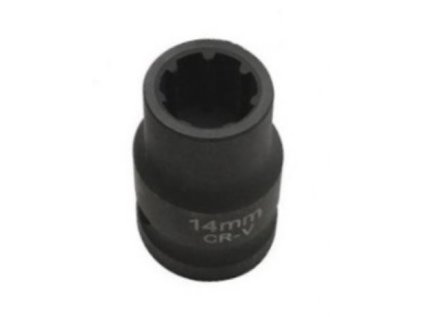 Kľúč - nástrčná hlavica 1/2" 14 mm, 7-hranná, na brzdy AUDI