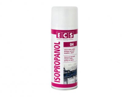 Čistič alkoholový ECS 04, na odstránenie lepidla, čistenie povrchov a elektroniky, 400 ml
