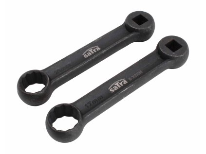 Očkové klíče na zavěšení motoru Mercedes-Benz 16 a 17 mm 12hranné, 4hran 3/8" - SATRA
