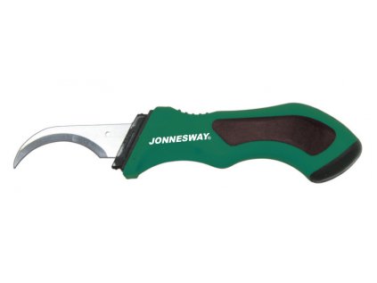 Odizolovací nůž na elektrické kabely, zahnutá čepel - JONNESWAY P9601
