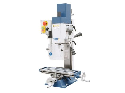 Vrtačko-frézka 230 V, elektronické řízení otáček, otočná hlava - Bernardo KF 16 Vario