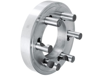 Příruba pro soustruh, krátký kužel FL 160/D4, DIN 55029, litina - Bernardo