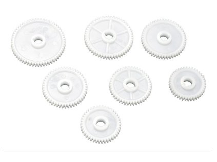 Výměnná metrická kola na řezání závitů pro soustruh Hobby 250 a Proficenter 250, sada 7 ks