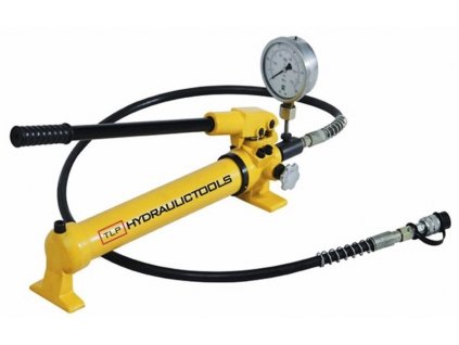 Ručná hydraulická pumpa dvojrýchlostná, tlak 20 bar, s tlakomerom - HHB-700B