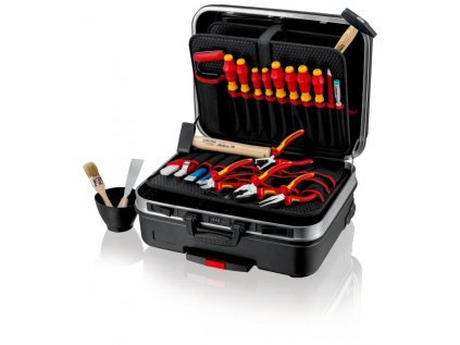 Kufor s náradím VDE BIG Basic Move pre elektrikárov, súprava 24 dielov - KNIPEX 00 21 06 HL S