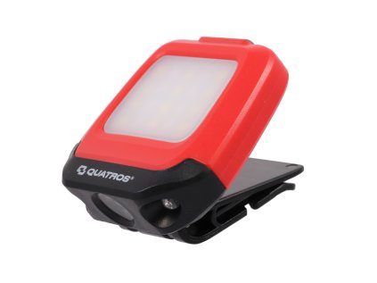 Čelová svítilna LED, se senzorem a klipem s magnetem - QS16153