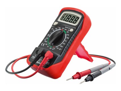 Digitálny multimeter - skúšačka, max 600 V, LCD displej - VIGOR V4324