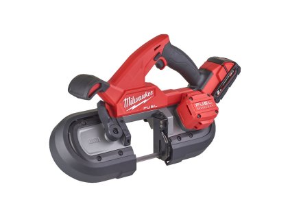 Aku pásová pila 18V, 2 baterie 2,0 Ah a nabíječka - Milwaukee M18 FBS85-202C FUEL 2